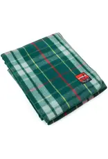 Swiss Link Emerald Green Classic Wool Blanket Plaid Collection