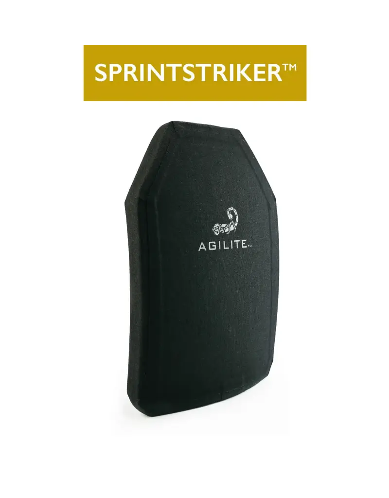 AGILITE Level 3+ Ceramic Armor Plate SprintStriker