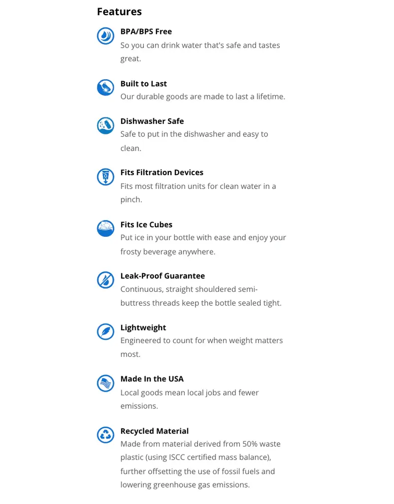 Nalgene 48oz Wide Mouth Silo Bottle Jade