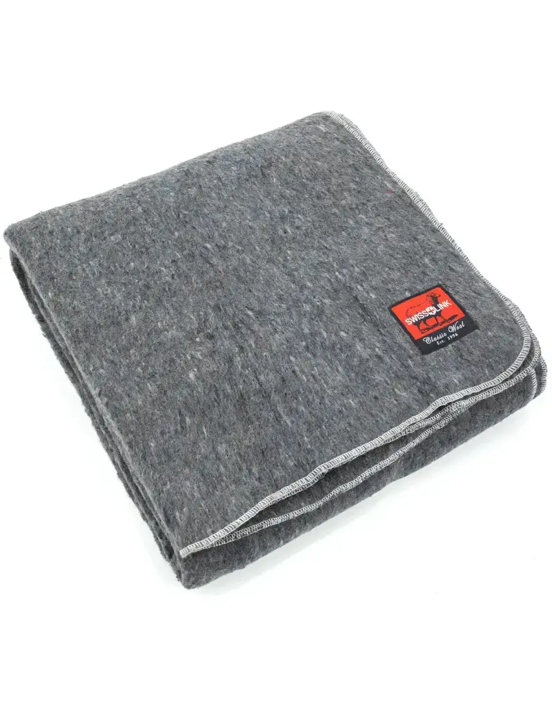 Swiss Link Couverture classique en laine 50/50