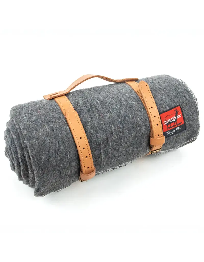 Swiss Link Couverture classique en laine 50/50