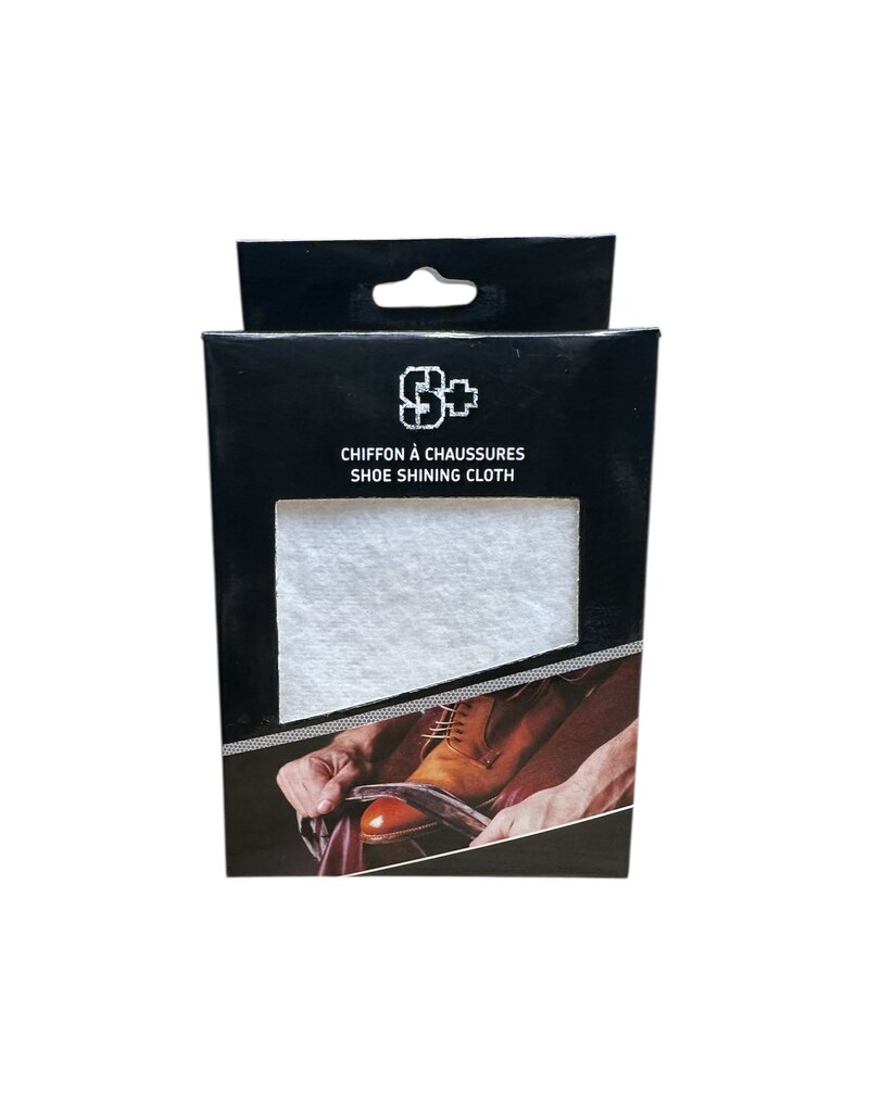 S+ Tissu de cirage de chaussures