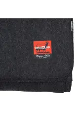 Swiss Link Couverture classique en laine gris anthracite 80/20