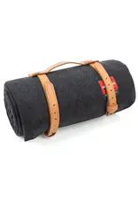 Swiss Link Couverture classique en laine gris anthracite 80/20