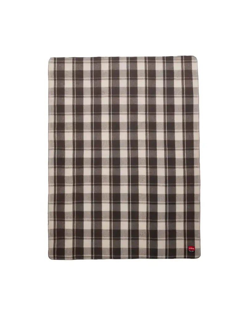 Swiss Link Cabin Brown Classic Wool Blanket Plaid Collection