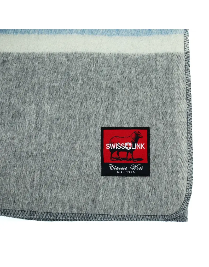 Swiss Link Arctic Shawl Classic Wool Blanket