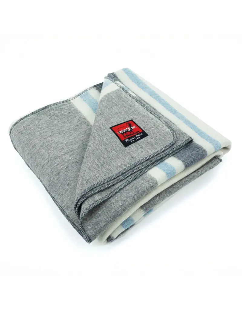 Swiss Link Arctic Shawl Classic Wool Blanket