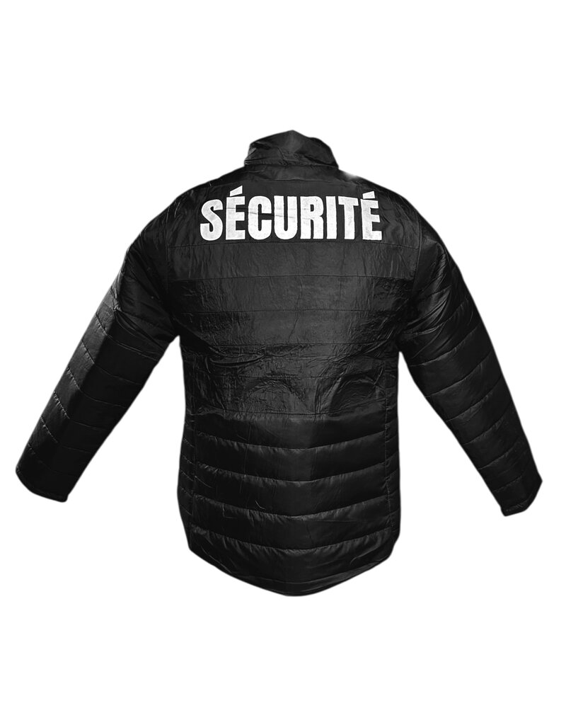 S+ Puffer Jacket Black Sécurité