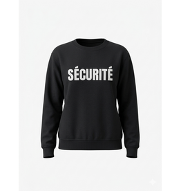 S+ Crewneck Sweatshirt Black Sécurité