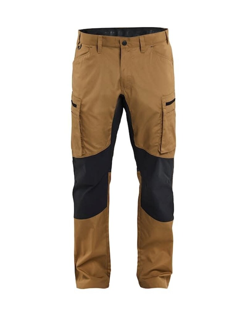 Blaklader Workwear Pantalon de service extensible couleur nougat/noir