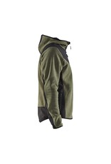 Blaklader Workwear Veste polaire tricotée verte et noire