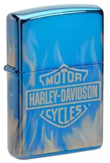Zippo Harley Davidson Bleu