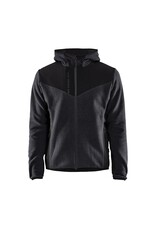 Blaklader Workwear Veste polaire tricotée gris foncé et noire
