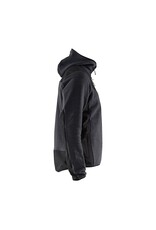 Blaklader Workwear Veste polaire tricotée gris foncé et noire
