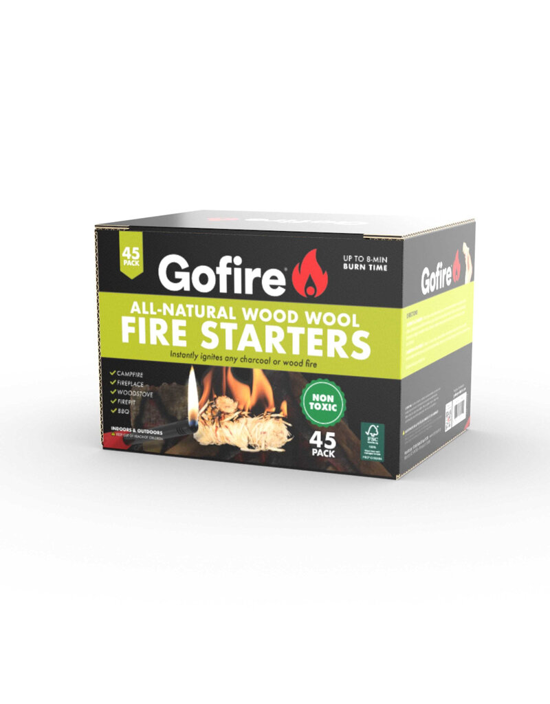 Gofire Allume-feu en laine de bois