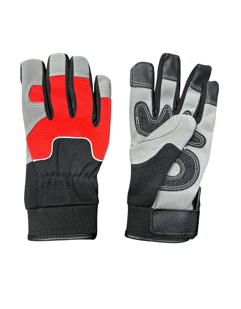 Allesco Inc. Gant de mécanicien synthétique avec protection interne des articulations
