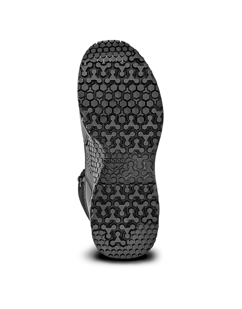 Condor Outdoor Brigade 8" Tactical Boots Zip Black