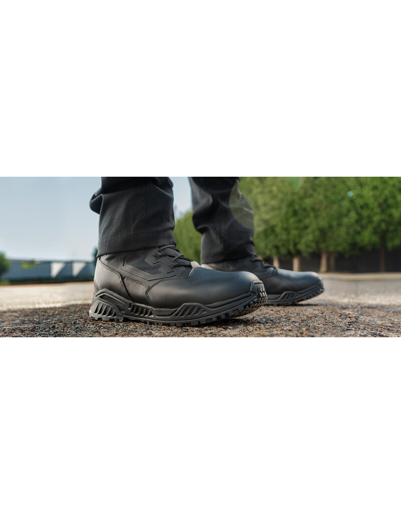 Condor Outdoor  Bottes tactiques Brigade 8" à fermeture éclair noires