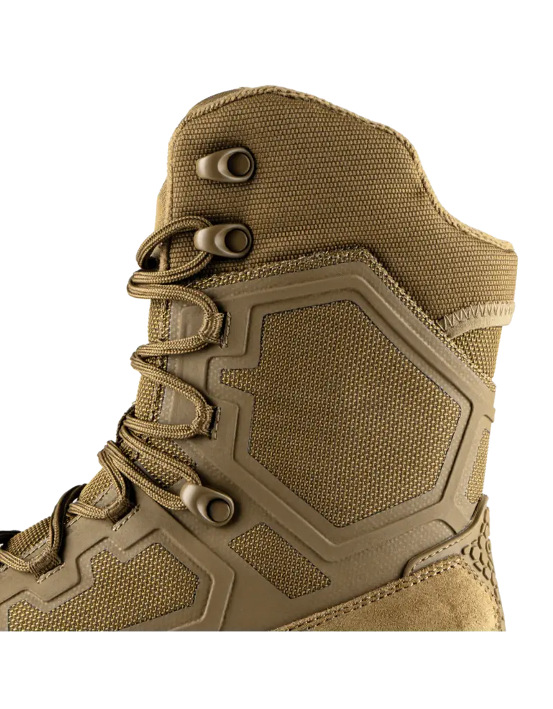 Condor Outdoor Brigade 8" Tactical Boots Zip Coyote
