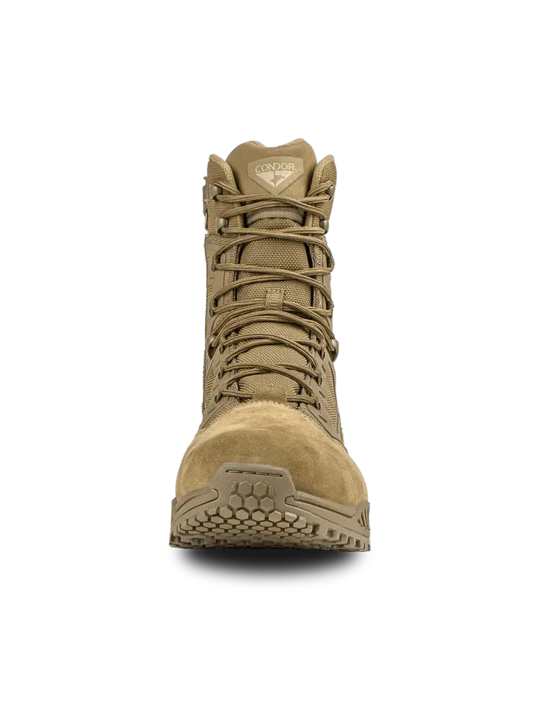 Condor Outdoor Bottes tactiques Brigade 8" Zip Coyote
