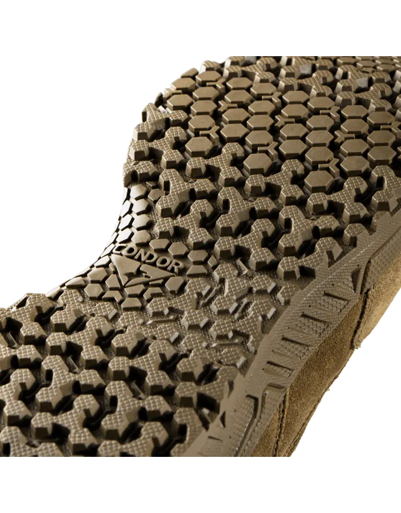 Condor Outdoor Brigade 8" Tactical Boots Zip Coyote