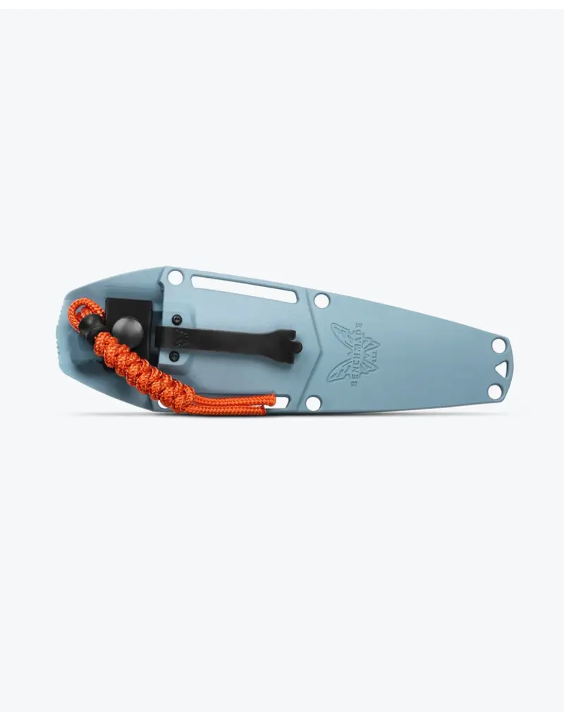 Benchmade Intersect Depth Blue Santoprene Drop-point