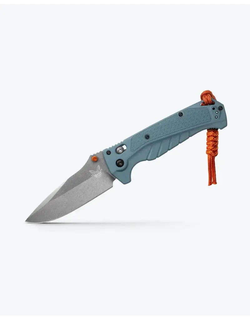 Benchmade Adira Bleu Profondeur Grivory Drop-point