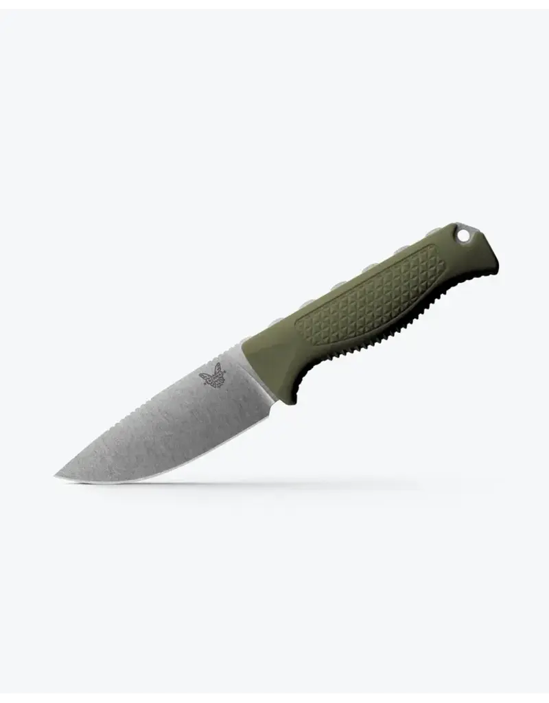 Benchmade Pointe de chute en Santoprene olive foncé Steep Country