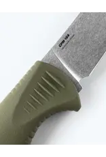 Benchmade Meatcrafter Dark Olive Santoprene 4" Trailing point