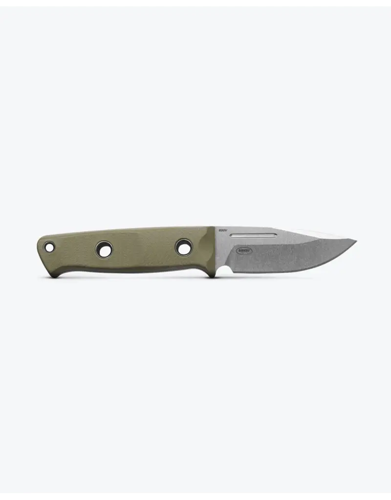 Benchmade Mini Bushcrafter OD Green G10 Drop-point