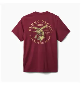 5.11 Tactical ACTUAL SIZE S/S T-Shirt Burgundy
