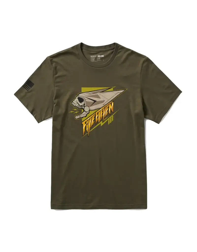5.11 Tactical T-shirt COVERT CRANIUM SS Ranger Green