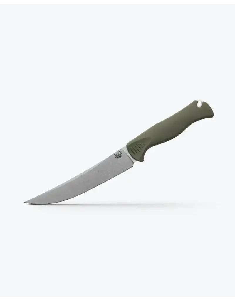 Benchmade  Pointe de traînée Meatcrafter Dark Olive Santoprene 6"