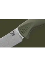 Benchmade Meatcrafter Dark Olive Santoprene 6" Trailing point