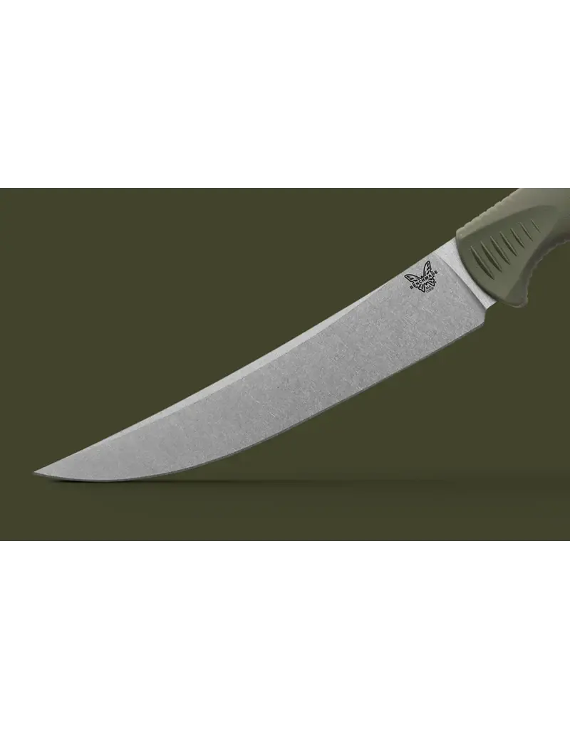 Benchmade  Pointe de traînée Meatcrafter Dark Olive Santoprene 6"
