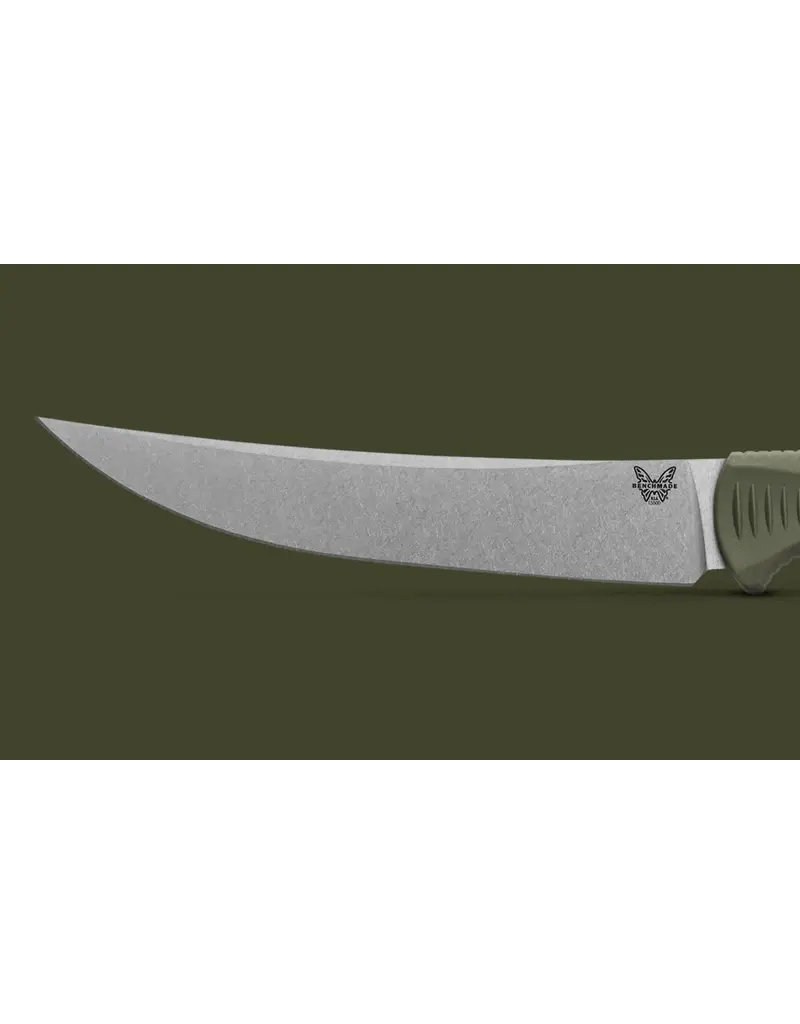 Benchmade  Pointe de traînée Meatcrafter Dark Olive Santoprene 6"