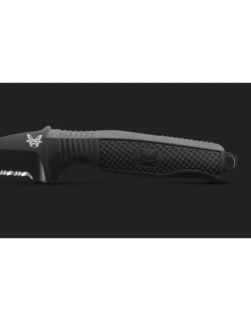 Benchmade Couteau de plongée fixe H2O en Santoprène noir