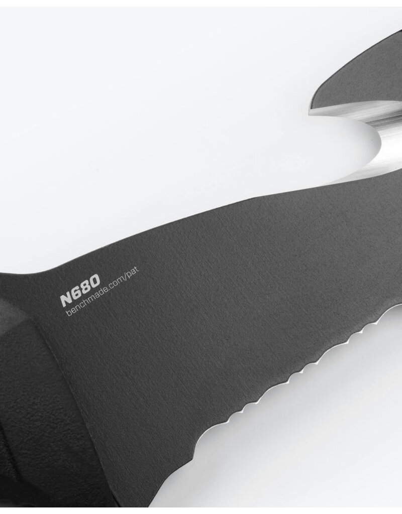Benchmade Couteau de plongée fixe H2O en Santoprène noir