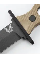 Benchmade Lame fixe SOCP Desert Tan G10