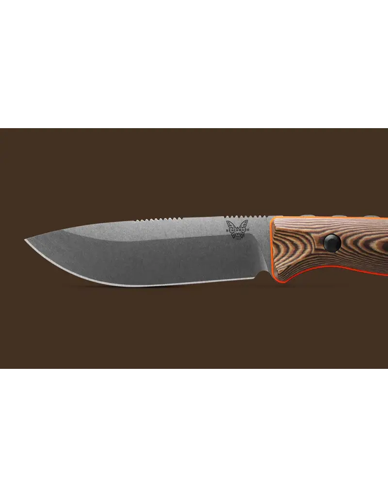 Benchmade Pointe de chute Saddle Mountain Skinner Richlite et G10