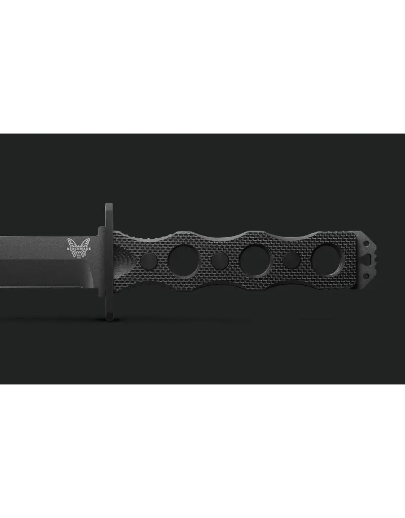 Benchmade Lame fixe SOCP en G10 noir