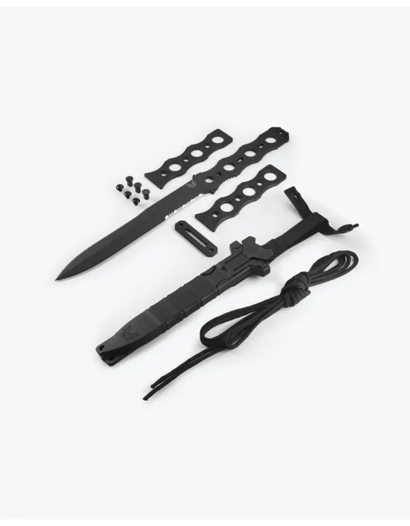 Benchmade SOCP Fixed Blade Black G10