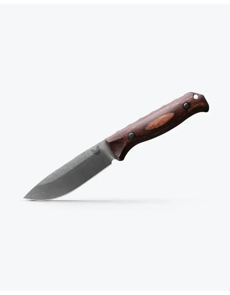 Benchmade Pointe de chute en bois stabilisé Saddle Mountain Skinner