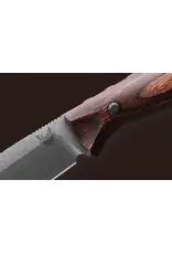 Benchmade Saddle Mountain Skinner Stabilized Wood Drop-point