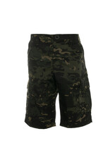 S+ Pantalon militaire court camouflage noir