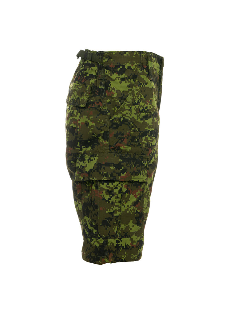 S+ Pantalon militaire court Woodland numérique