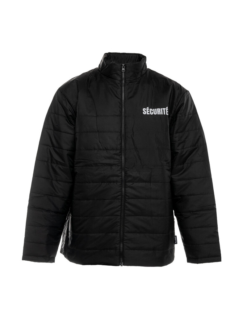 S+ Puffer Jacket Black Sécurité