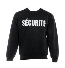 S+ Crewneck Sweatshirt Black Sécurité