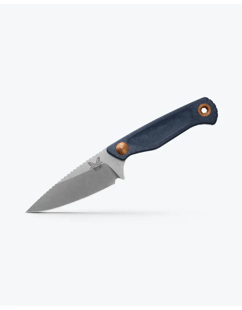 Benchmade Micarta en denim bleu Dacian