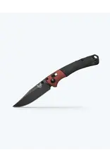 Benchmade Mini Crooked River Cuivre Brûlé Micarta Noir